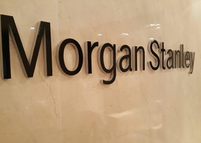 Morgan Stanley - Houston Galleria Recption Sign